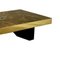 Horizon 2 Coffee Table in Stone and Brass by Brutalist Be 3