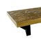 Horizon 2 Coffee Table in Stone and Brass by Brutalist Be 2