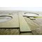 Mosaic 2 Coffee Table in Stone and Brass by Brutalist Be 6