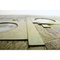 Mosaic 2 Coffee Table in Stone and Brass by Brutalist Be, Image 6