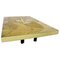 Mosaic 2 Coffee Table in Stone and Brass by Brutalist Be 1