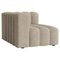 Small Studio Lounge Right Modular Sofa with Armrest by Norr11 1