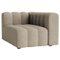 Kleines modulares Studio Lounge Sofa mit Armlehne von Norr11 1