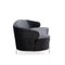 Black Velvet Sofa by Thai Natura, Image 4