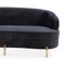 Black Velvet Sofa by Thai Natura 2