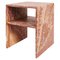 Rosa Bedside Table in Red Onyx by Studio Gaia Paris, Image 1