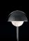 Lámpara de pie Apollo de metal negro cepillado de Alabastro Italiano, Imagen 3