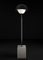 Lámpara de pie Apollo de metal negro de Alabastro Italiano, Imagen 2
