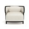 Sillón Odette Club de roble negro de Fred & Juul, Imagen 2