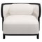 Sillón Odette Club de roble negro de Fred & Juul, Imagen 1