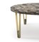 Ionic Round Coffee Table in Emperador Marble by InsidherLand 3
