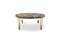 Ionic Round Coffee Table in Emperador Marble by InsidherLand 2