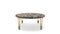 Tavolino da caffè rotondo in marmo Emperador di InsidherLand, Immagine 2