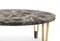 Tavolino da caffè rotondo in marmo Emperador di InsidherLand, Immagine 4