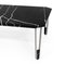 Ionic Square Coffee Table in Nero Marquina Marble by InsidherLand 4