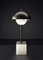 Apollo Table Lamp in Brushed Black Metal by Alabastro Italiano 2