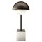 Apollo Table Lamp in Brushed Burnished Metal by Alabastro Italiano 1