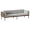 Grau geschnittenes Sofa von Kann Design 1