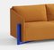Mustard Timber 3-Seater Sofa by Kann Design 3