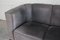 Vintage Palais Stoclet Leather Sofa by Josef Hoffmann for Wittmann, 1980s, Image 6