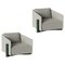 Fauteuils en Bois Gris par Kann Design, Set de 2 1