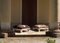 Set of Aluminum Ottomans by Mylene Niedzialkowski 2