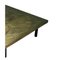 Pebbles Mosaic 1 Coffee Table in Stone and Brass by Brutalist Be 2