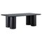 Black Oak Dining Table by Thai Natura 1