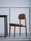 Brick Red Residence Chairs by Jean Couvreur for Kann Design, Set of 6 6
