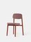 Dusty Pink Residence Chairs by Jean Couvreur for Kann Design, Set of 6, Image 2