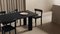 Table de Salle à Manger Galta Forte 240 en Chêne Noir par Kann Design 6