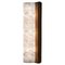 Aplique Kendō 2 mediano de madera de Iroko de Alabastro Italiano, Imagen 1