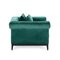 Green Velvet Lounge Chair by Thai Natura, Image 4