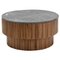 Large Teak and Stone Center Table by Thai Natura 1