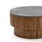 Large Teak and Stone Center Table by Thai Natura, Image 4