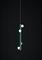 Lámpara colgante Demeter Freedom 2 de metal en verde de Alabasttro Italian, Imagen 2