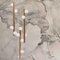 Demetra Brushed Burnished Metal Pendant Lamp 2 by Alabasttro Italian 3