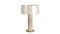 Lámpara de mesa Seagram Nero Marquina de mármol de Insidherland, Imagen 5