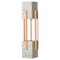 Looshaus Carrara Marble and Copper Wall Lamp by Insidherland 1