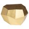 Medium Three Rocks Gold Leaf Coffee Table by Insidherland 1