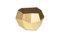 Mittelgroßer Three Rocks Couchtisch aus Blattgold von Insiderland 2
