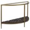 Wood, Glass and Metal Console Table by Thai Natura 1