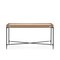Wood, Leather and Metal Console Table by Thai Natura, Image 5