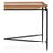 Wood, Leather and Metal Console Table by Thai Natura 3