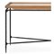 Wood, Leather and Metal Console Table by Thai Natura 4