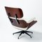 Off White Leather and Wood Armchair by Thai Natura 4