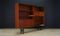 Skandinavisches Teak Highboard mit Barfach, 1970er 3