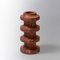 Haut Vase, Bol et Pot en Travertin Rouge par Etamorph, Set de 3 8