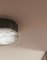 Lampada da soffitto Enkō in metallo nero spazzolato di Alabastro Italiano, Immagine 3