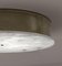 Lampada da soffitto Enkō in metallo brunito spazzolato di Alabastro Italiano, Immagine 3